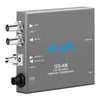 AJA 12G-AM-R-ST 8-Channel AES audio Embedder/Disembedder with Single ST Fiber Receiver - Coremicro