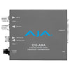 AJA 12G-AMA-T 4-Channel Analog Audio Embedder/Disembedder with Single LC Fiber Transmitter - Coremicro