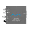 AJA 12G-SDI 4-Channel Analog Audio Embedder/Disembedder with ST Fiber Transmitter - Coremicro