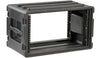 SKB 1SKB-R6S Roto Molded 6U Shallow Rack with Rails - Coremicro