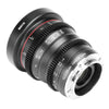 Meike 25mm T2.2 Manual Focus Cinema Lens (E-Mount) - Coremicro