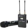 Azden UHF wireless mic system w/ handheld mic transmitter - Coremicro