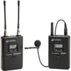 Azden 310LT Camera-Mount Wireless Omni Lavalier Microphone System (566.125 to 589.875 MHz) - Coremicro