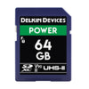 Delkin Devices 64GB Power UHS-II SDXC Memory Card - Coremicro