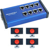 SKAARHOJ 8-Channel Tally Box System with 4 Tally Lights Kit - Coremicro