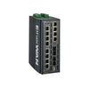 EtherWAN EX78900X Series Hardened Managed 12-Port Gigabit PoE and 4-Port 10G SFP+ Ethernet Switch - Coremicro