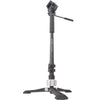 Libec Hands-Free Monopod Kit with TH-X Pan-and-Tilt Video Head and Bowl Clamp - Coremicro