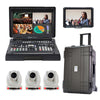 Datavideo HS-1600T MK II Mobile Studio With 3x PTZ Cameras (White) - Coremicro