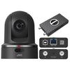 JVC KY-PZ100 PTZ Camera With NDI Converter Kit (Black) - Coremicro