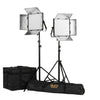 ikan Lyra 1 x 1 Bi-Color 2-Point Soft Panel LED Light Kit (3200-5600K) - Coremicro