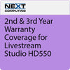 NextComputing 3rd Year Warranty Coverage for Livestream HD550 - Coremicro