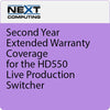 NextComputing 2nd Year Warranty Coverage for Livestream HD550 - Coremicro