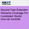 NextComputing Second Year Extended Warranty Coverage for Studio One HD 4xHDMI - Coremicro