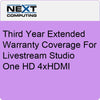 NextComputing 3rd Year Warranty Coverage for Studio One HD 4xHDMI - Coremicro