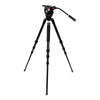 OZEN Agile 5S S-Loc 75mm Fluid Head & 3-Stage Tripod System - Coremicro