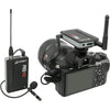 Azden PRO-XR Digital Camera-Mount Wireless Omni Lavalier Microphone System (2.4 GHz) - Coremicro