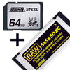 Hoodman 64GB SxS Memory Adapter Kit for Sony - Coremicro