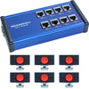 SKAARHOJ 8-Channel Tally Box System with 6 Tally Lights Kit - Coremicro